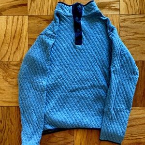 Reversible pullover sweater
